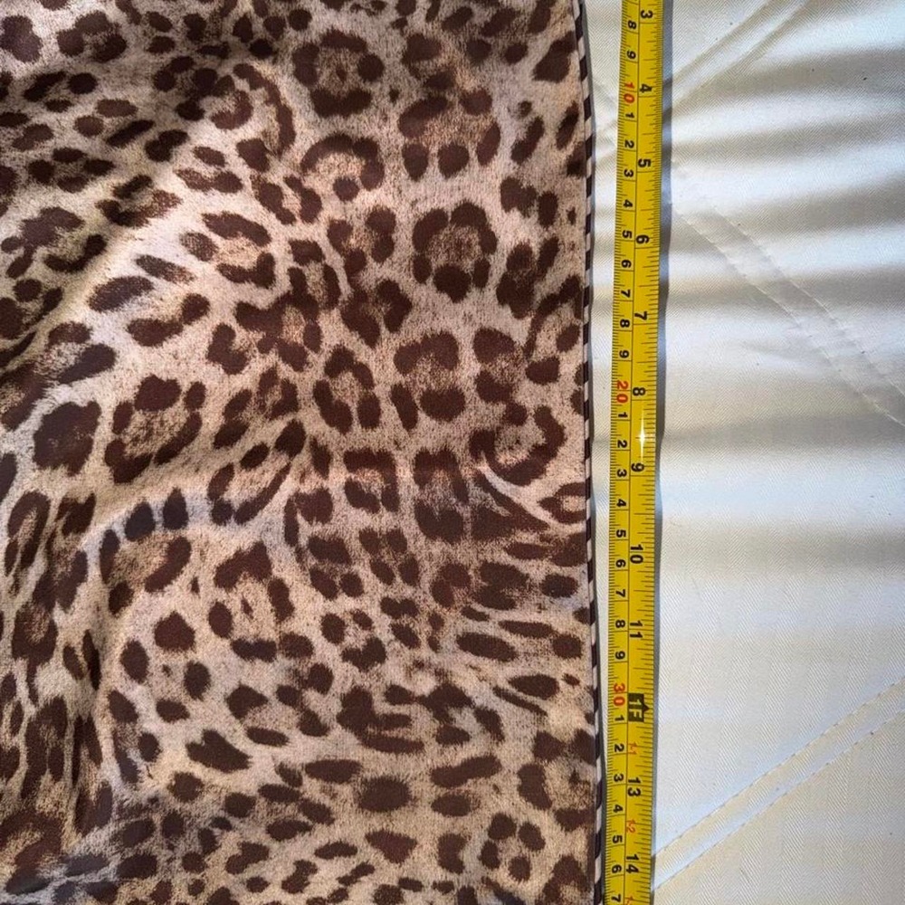 Baiia Samba Reversible‎ Leopard Stripe Bikini Set Size 8 Est - Picture 6 of 8